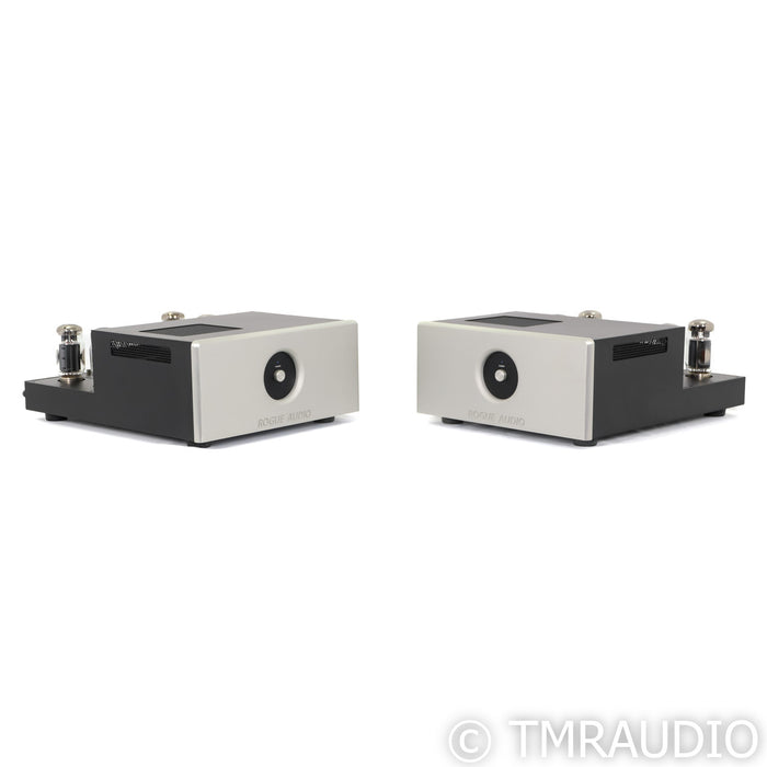 Rogue Audio M-180 Mono Tube Power Amplifiers; M180; Silver Pair