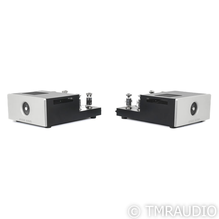 Rogue Audio M-180 Mono Tube Power Amplifiers; M180; Silver Pair