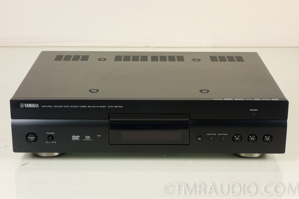 Yamaha DVD-S2700 DVD/CD/SACD/DVD-Audio player with 1080p video upconversion