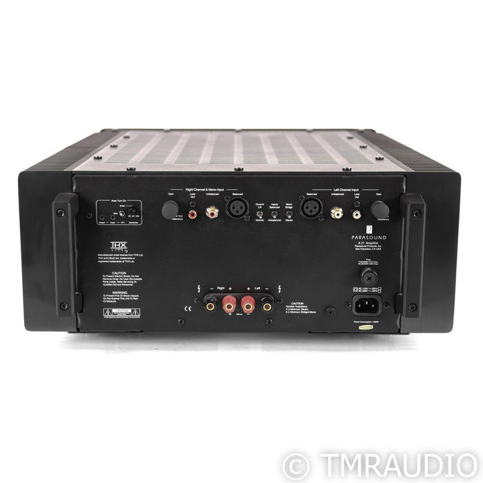 Parasound A21 Stereo Power Amplifier; Black