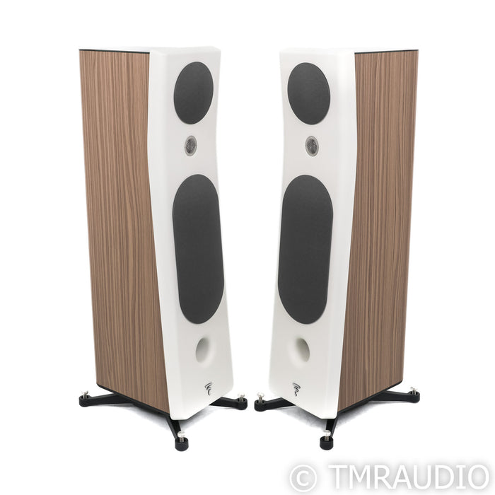 Focal Kanta N3 Floorstanding Speakers; Walnut & Ivory Pair (Open Box)