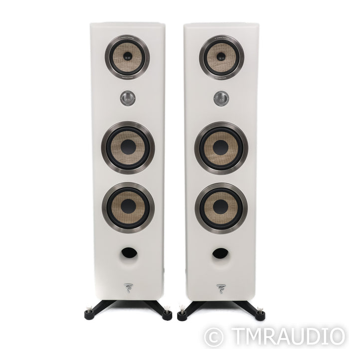Focal Kanta N3 Floorstanding Speakers; Walnut & Ivory Pair (Open Box)