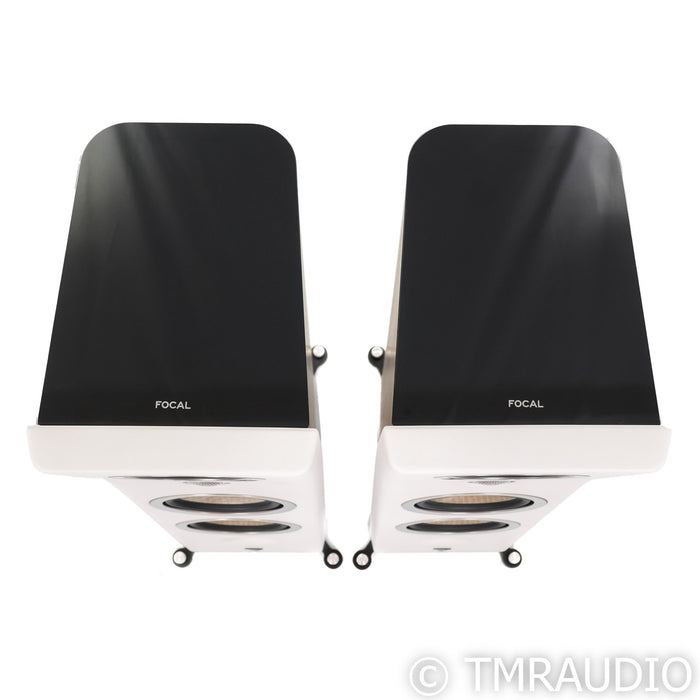 Focal Kanta N3 Floorstanding Speakers; Walnut & Ivory Pair (Open Box)