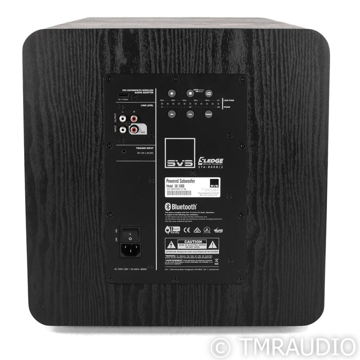 SVS SB-3000 12" Powered Subwoofer; Bluetooth; Black