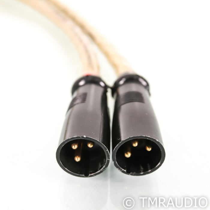WireWorld Gold Eclipse XLR Cables; 1m Pair Balanced Interconnects