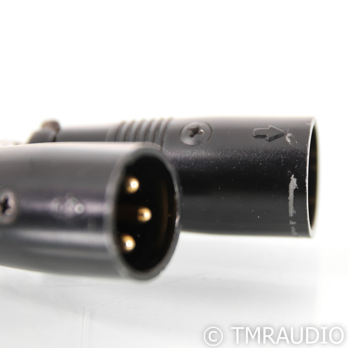 WireWorld Gold Eclipse XLR Cables; 1m Pair Balanced Interconnects