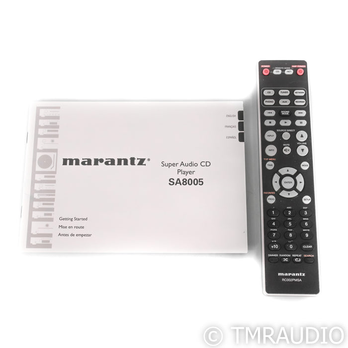 Marantz SA8005 SACD / CD / DAC Player; Black