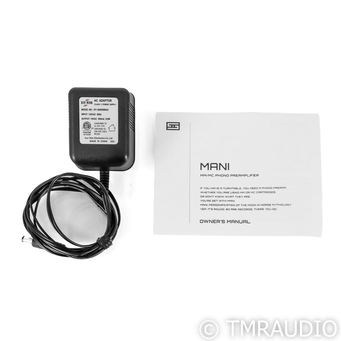 Schitt Audio Mani MM / MC Phono Preamplifier; Silver