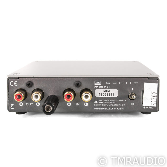 Schitt Audio Mani MM / MC Phono Preamplifier; Silver