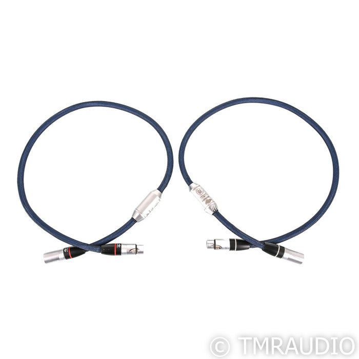 Siltech Crown Princess 35 Year Anniversary XLR Cables; 1m Pair Balanced Interconnects