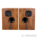 Omega Speaker Systems Super 3 Bookshelf Speakers; Curly Walnut Pair