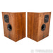 Omega Speaker Systems Super 3 Bookshelf Speakers; Curly Walnut Pair