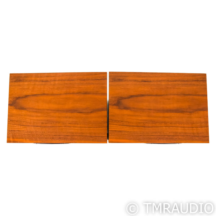 Omega Speaker Systems Super 3 Bookshelf Speakers; Curly Walnut Pair