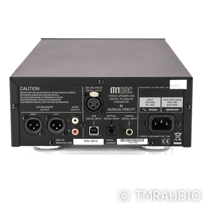 Musical Fidelity M1 DAC; D/A Converter; Black