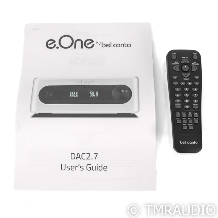 Bel Canto e.One DAC 2.7 / Headphone Amplifier; Black