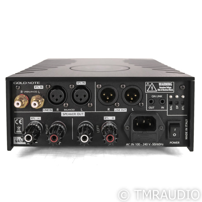 Gold Note PA-10 Stereo Power Amplifier; Black