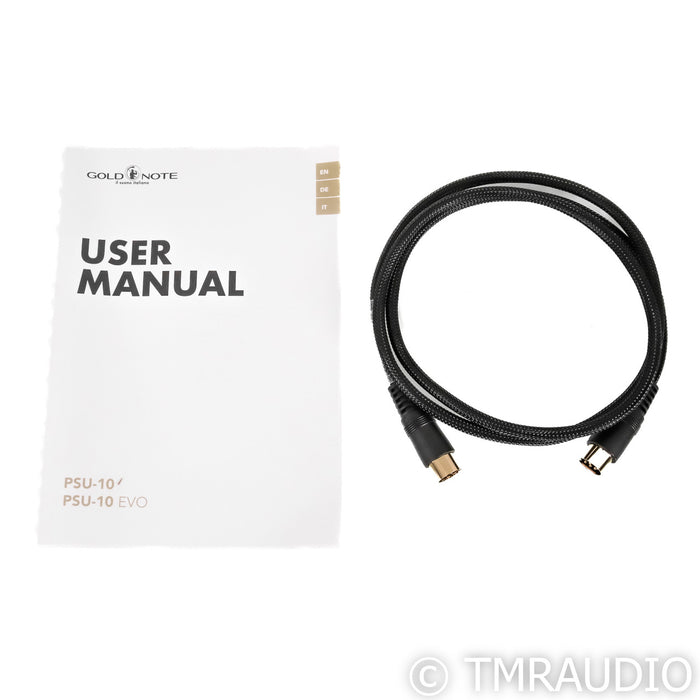 Gold Note PSU-10 EVO Power Supply Unit; Black