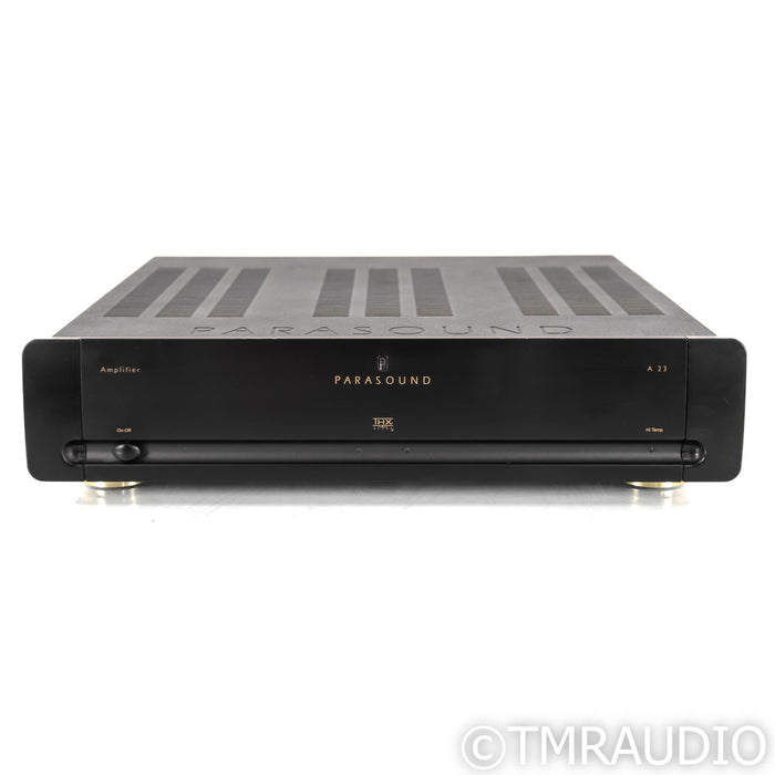 Parasound Halo A23 Stereo Power Amplifier; Black; A-23