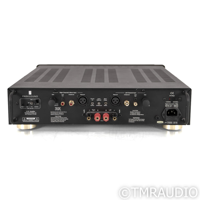 Parasound Halo A23 Stereo Power Amplifier; Black; A-23