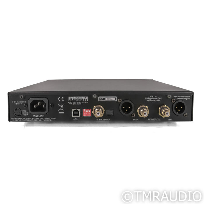 Prism Sound Callia DAC; D/A Converter