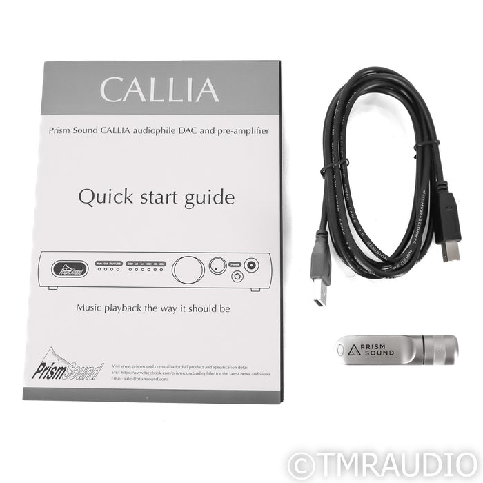 Prism Sound Callia DAC; D/A Converter