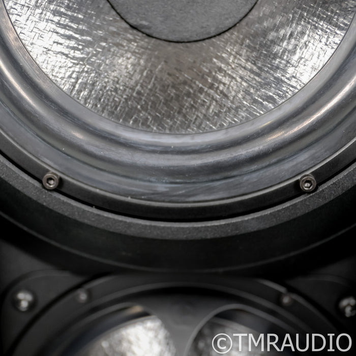 Wilson-Benesch Resolution Floorstanding Speakers; Carbon Fiber Pair
