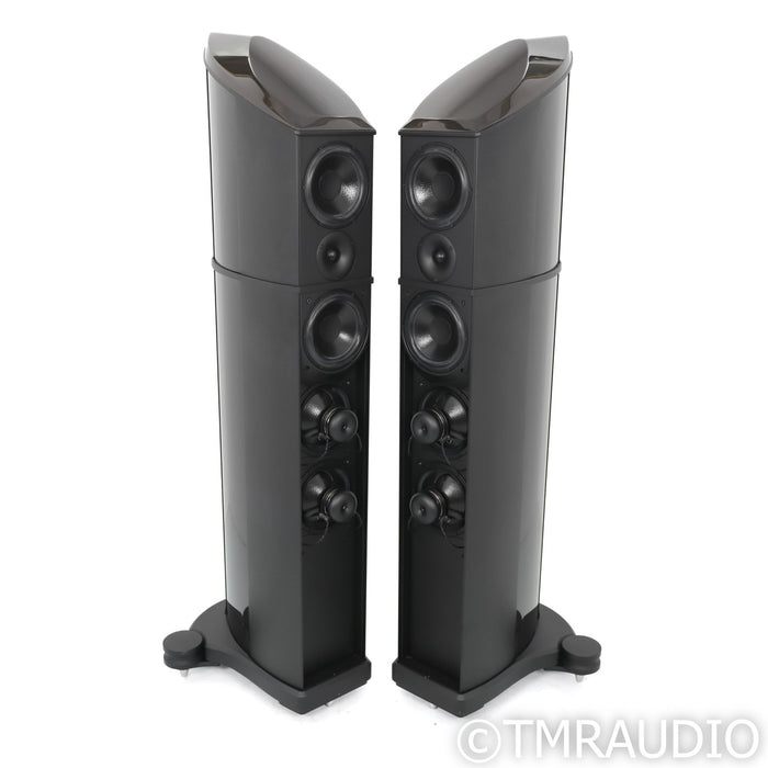 Wilson-Benesch Resolution Floorstanding Speakers; Carbon Fiber Pair