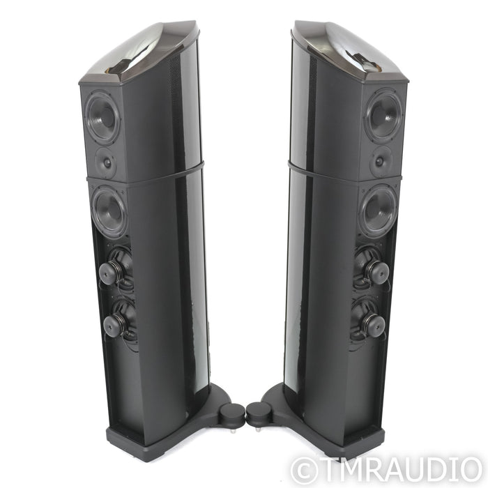 Wilson-Benesch Resolution Floorstanding Speakers; Carbon Fiber Pair