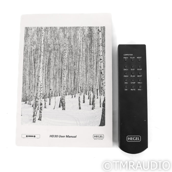 Hegel HD30 DAC / Streamer