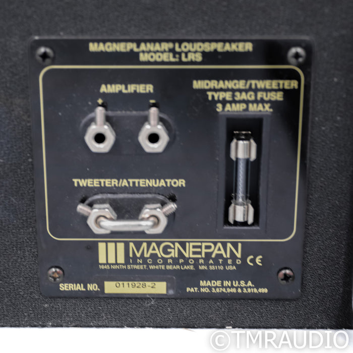 Magnepan LRS Magneplanar Floorstanding Speakers; Cherry Black Pair
