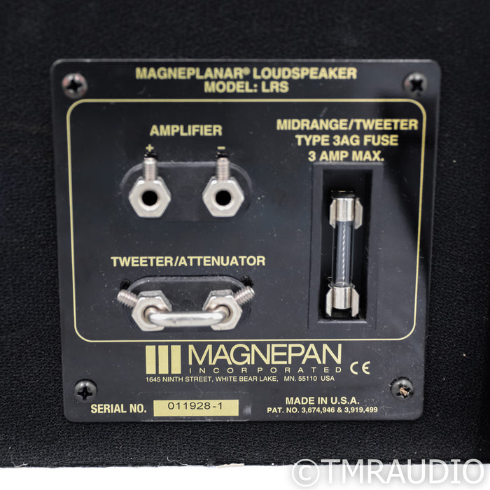 Magnepan LRS Magneplanar Floorstanding Speakers; Cherry Black Pair