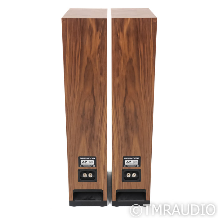 Spendor A7 Floorstanding Speakers; Walnut Pair