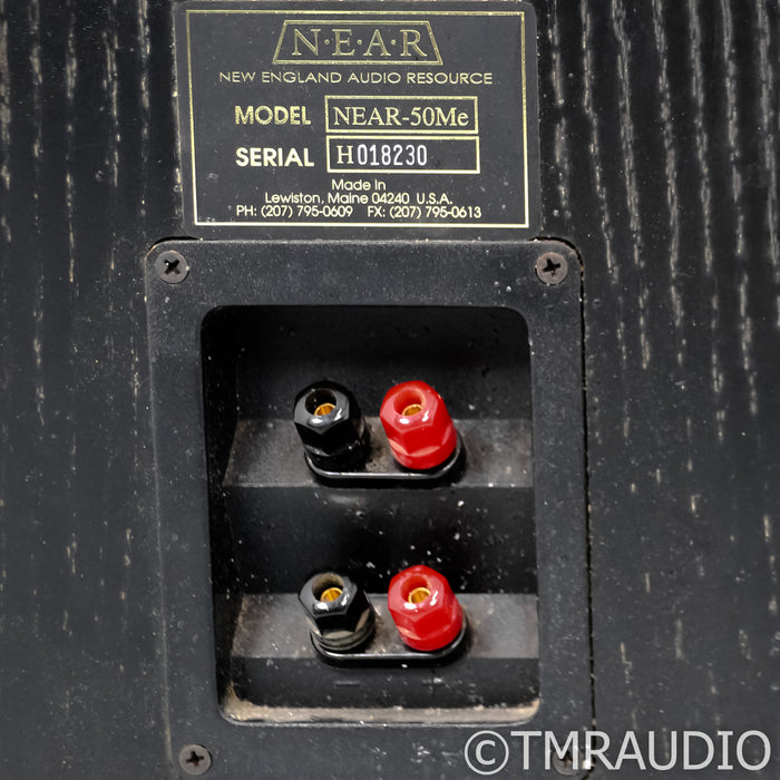 NEAR 50me MkII Floorstanding Speakers; Black Ash Pair