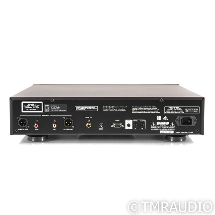 Rotel RCD-1572 MkII CD Player; Black (Open Box)