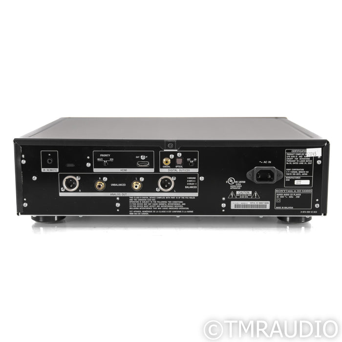 Sony SCD-XA5400ES SACD / CD Player; Black