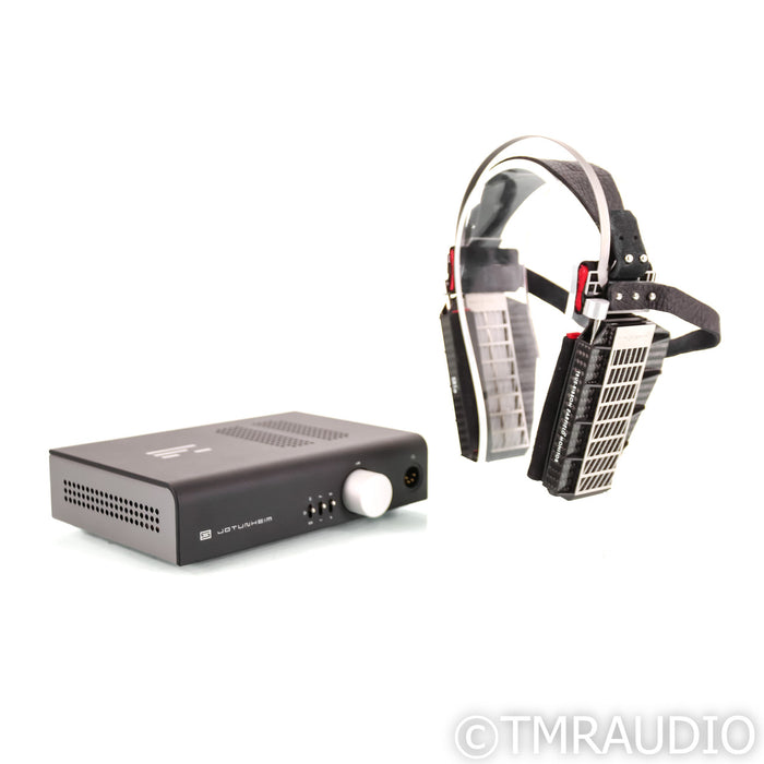 RAAL Requisite SR1a Earfield Monitors; w/ Schiit Audio Jotunheim R Headphone Amplifier
