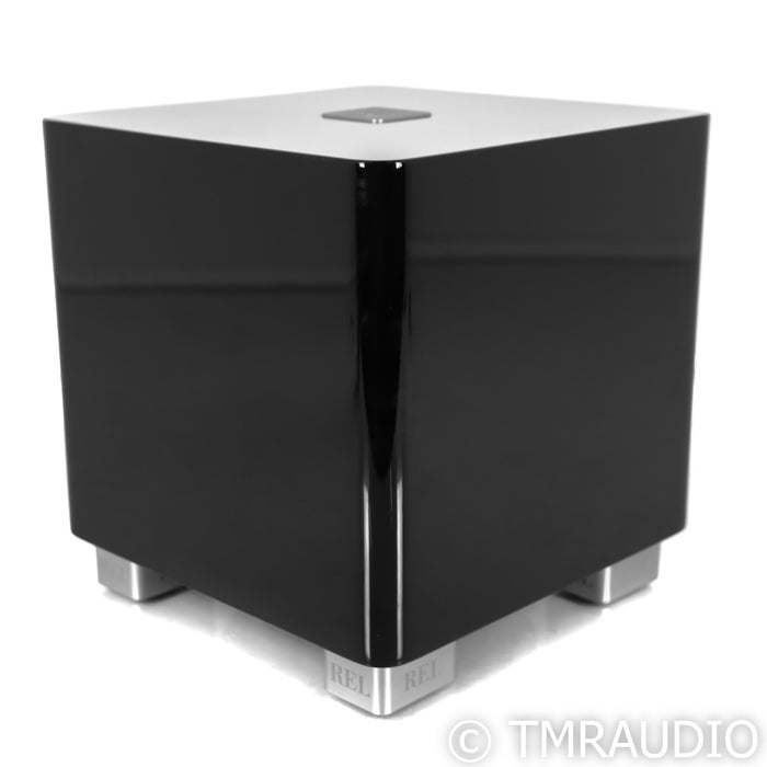REL T/5x 8" Powered Subwoofer; Piano Black