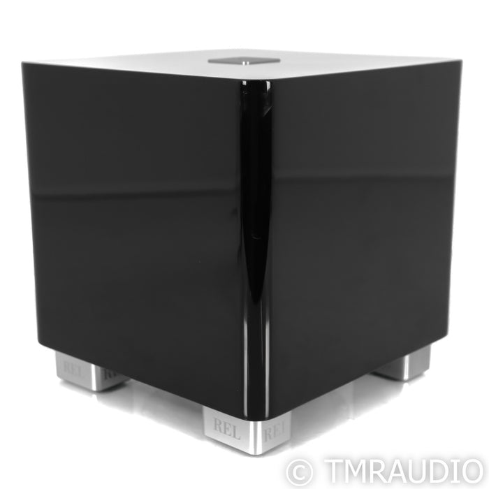 REL T/5x 8" Powered Subwoofer; Piano Black