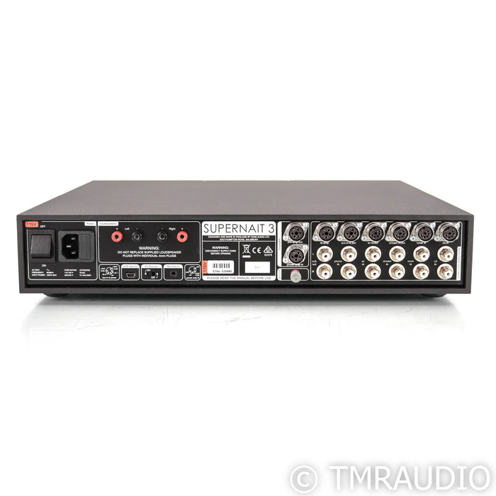 Naim Supernait 3 Stereo Integrated Amplifier; Black (Open Box)