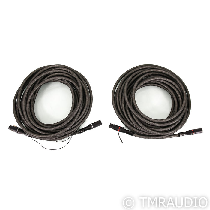 Tara Labs The 0.8 XL XLR Interconnects w/ HFX Ground Station; 10m Pair Balanced Interconnects