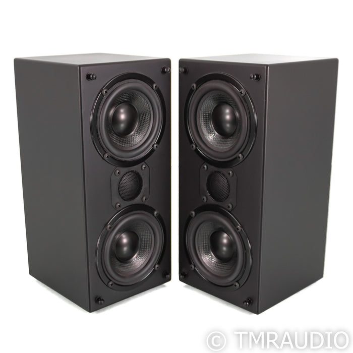 Role Audio Discovery Bookshelf Speakers; Black Pair