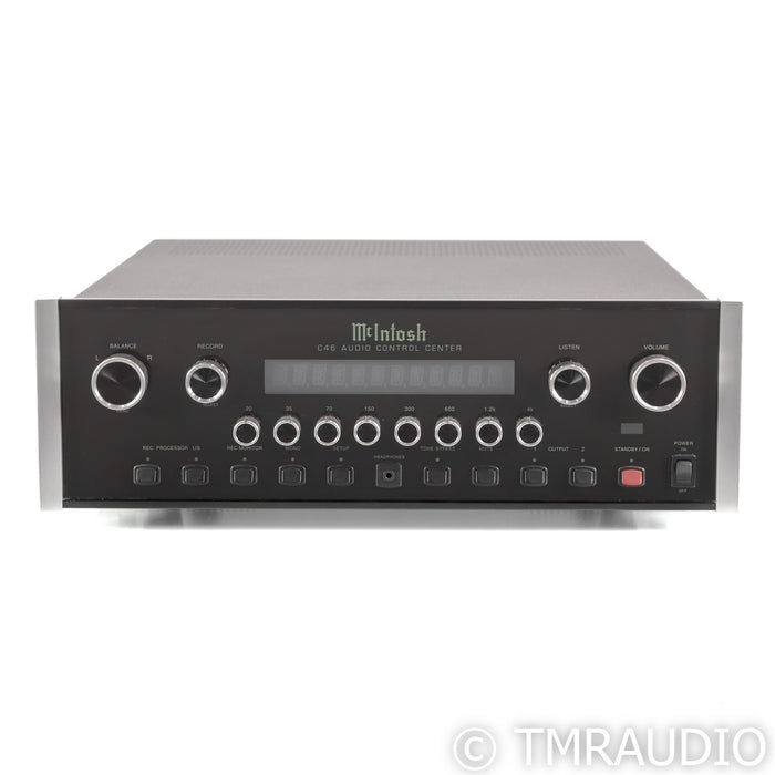 McIntosh C46 Stereo Preamplifier; MM Phono
