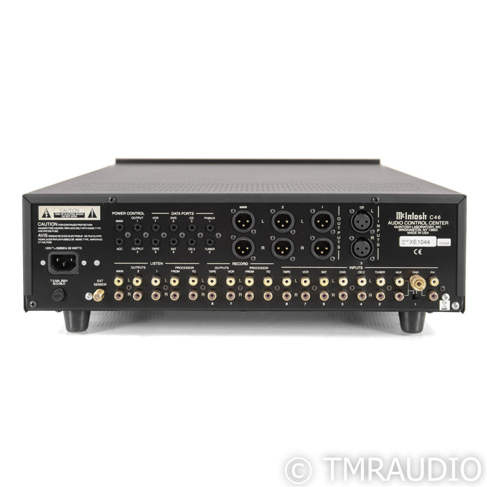 McIntosh C46 Stereo Preamplifier; MM Phono