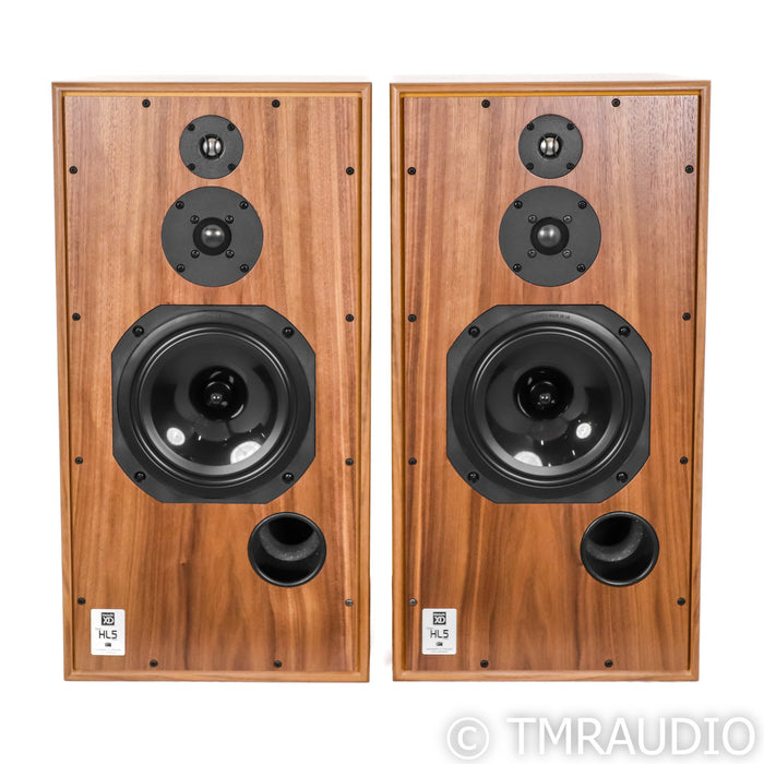Harbeth Super HL5+ XD Bookshelf Speakers; Walnut Pair (Open Box)