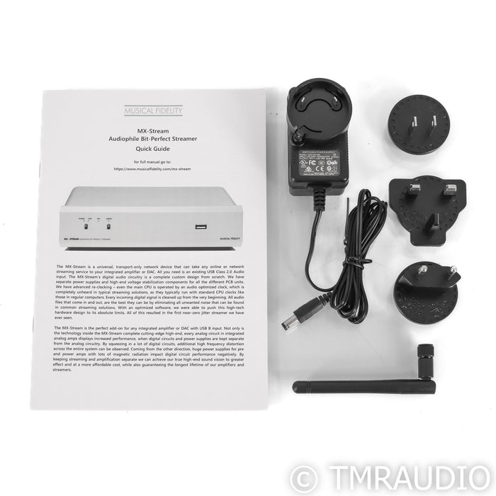 Musical Fidelity MX-Stream Wireless Network Streamer; Black (Open Box)