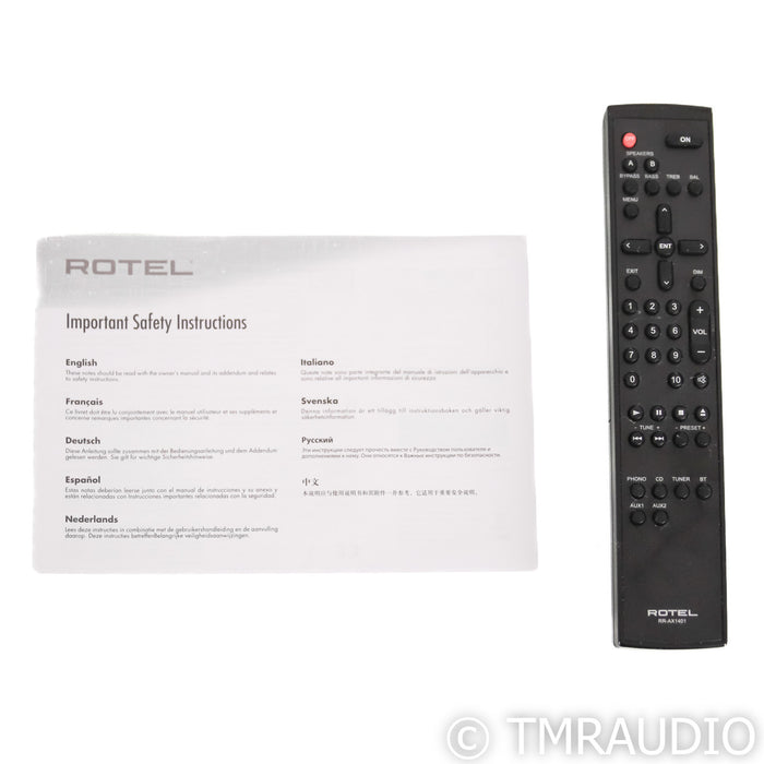 Rotel A11 Tribute Stereo Integrated Amplifier; Bluetooth