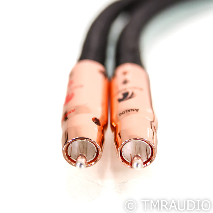 AudioQuest Black Beauty RCA Cables; 1m Pair Interconnects (Open Box)