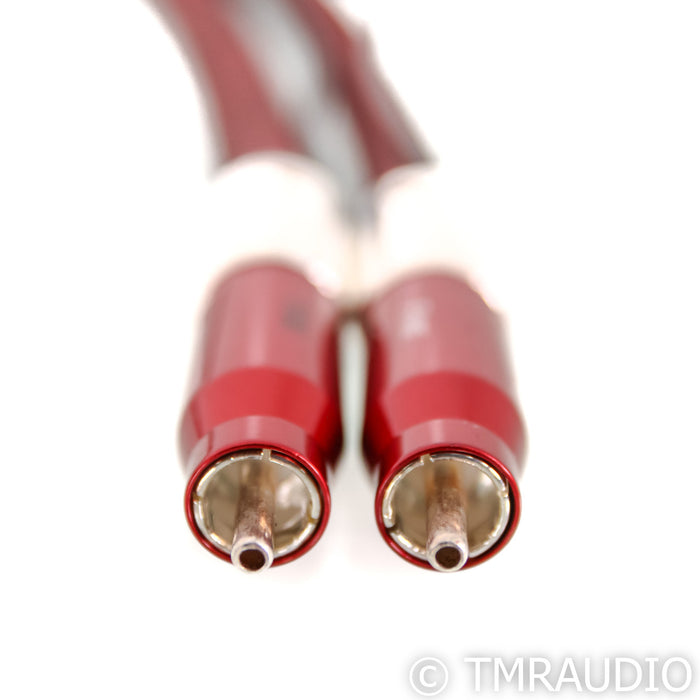 AudioQuest Fire RCA Cables; 1m Pair Interconnects; 72v DBS