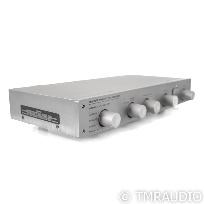 Threshold FET two Series II Stereo Preamplifier; MM / MC Phono