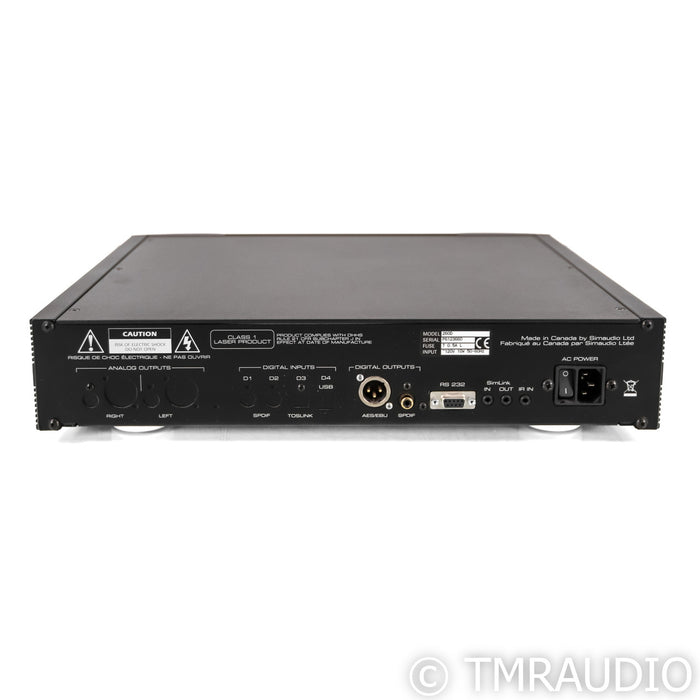 Simaudio Moon Neo 260D CD Transport; 260-D; Black